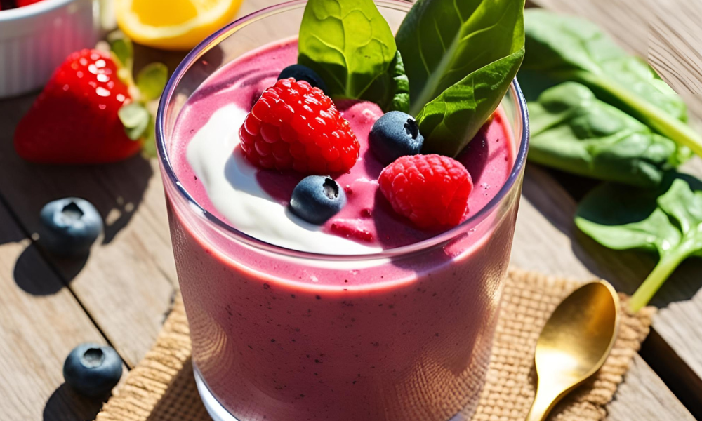 Vitamina de Frutas com Baixo Índice Glicêmico
