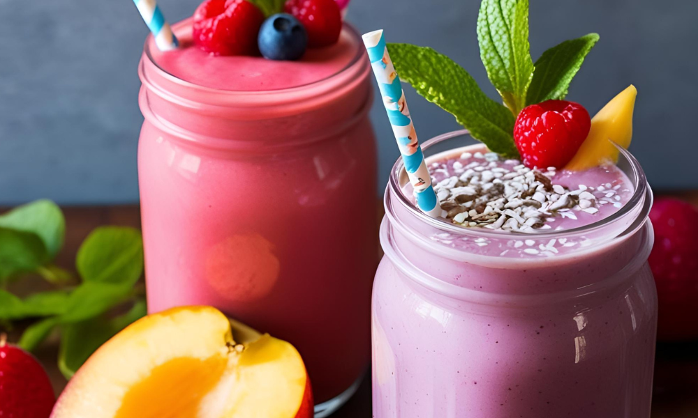 Vitamina de Frutas com Baixo Índice Glicêmico