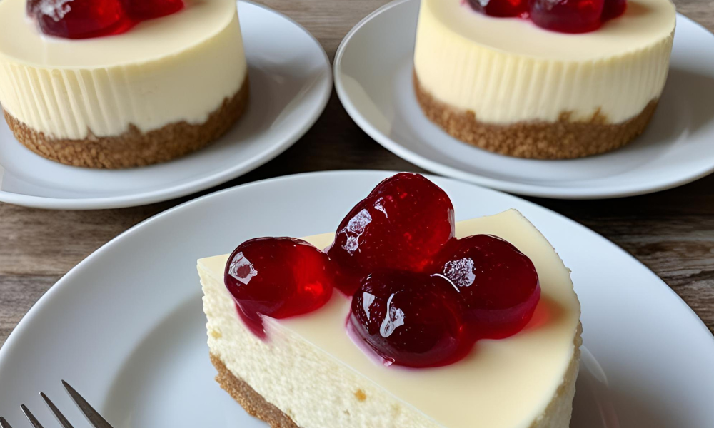 Cheesecake Diet com Geleia Natural: Sem Açúcar