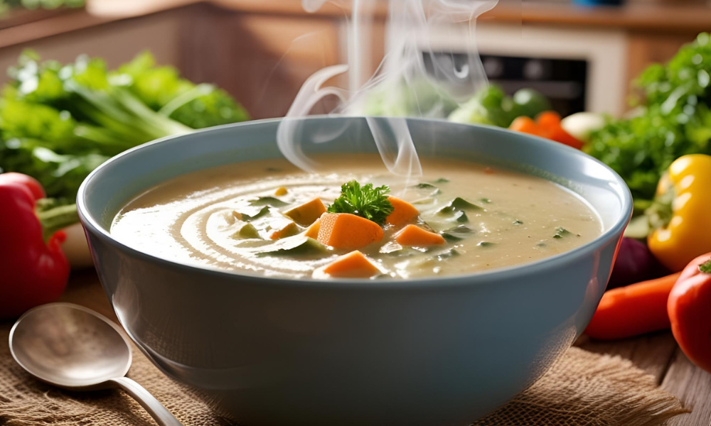 Sopa Cremosa de Legumes