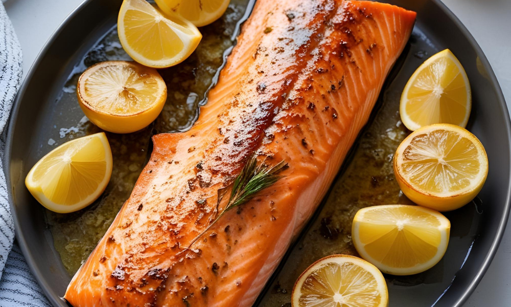 Salmão Assado Sem Sal Grosso: Receita Saudável para Diabéticos e Hipertensos