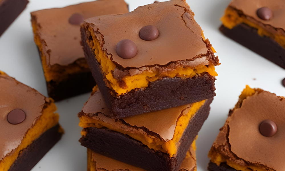 Brownie de Batata Doce Sem Açúcar