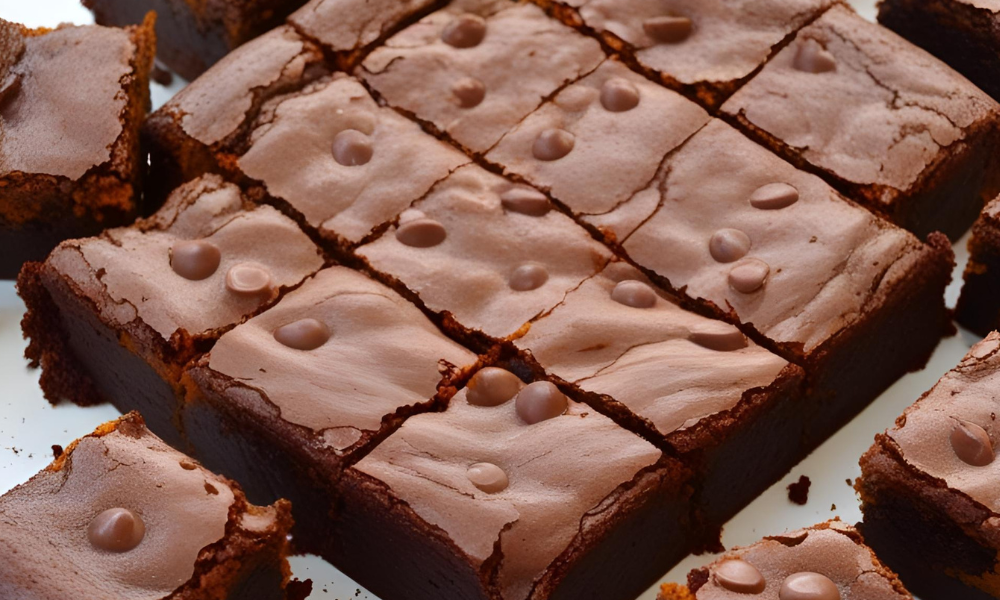Brownie de Batata Doce Sem Açúcar