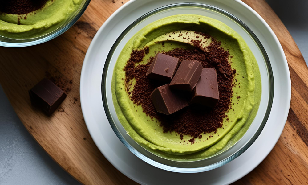 Mousse de Abacate com Cacau Vegano: Sobremesa Saudável